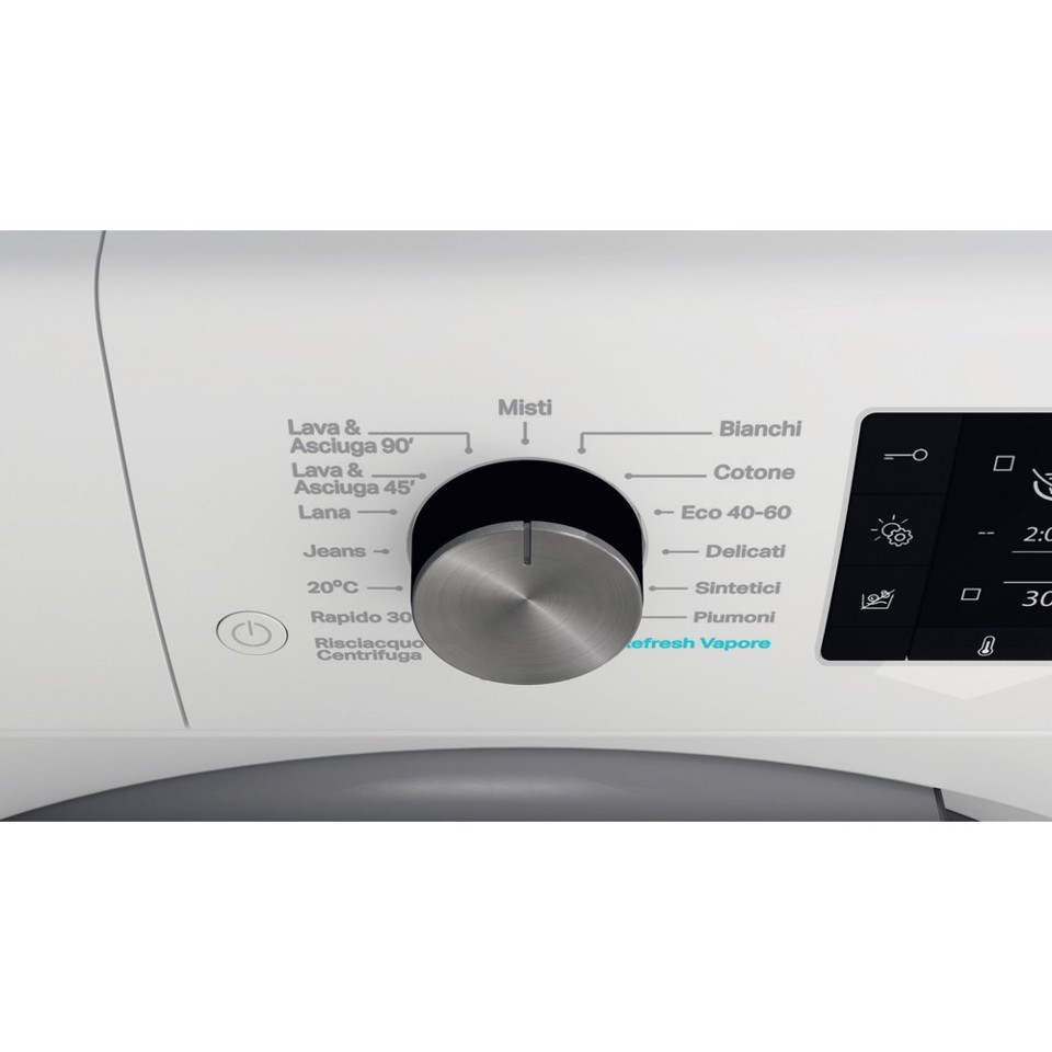 Whirlpool FFWDD 107625 WBS IT lavasciuga Libera installazione Caricamento frontale Bianco E