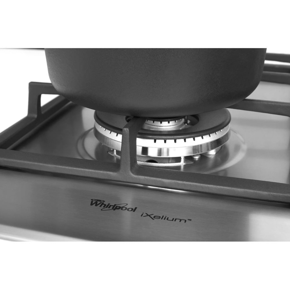 Whirlpool GMR 6422/IXL Acciaio inossidabile Da incasso 59 cm Gas 4 Fornello(i)