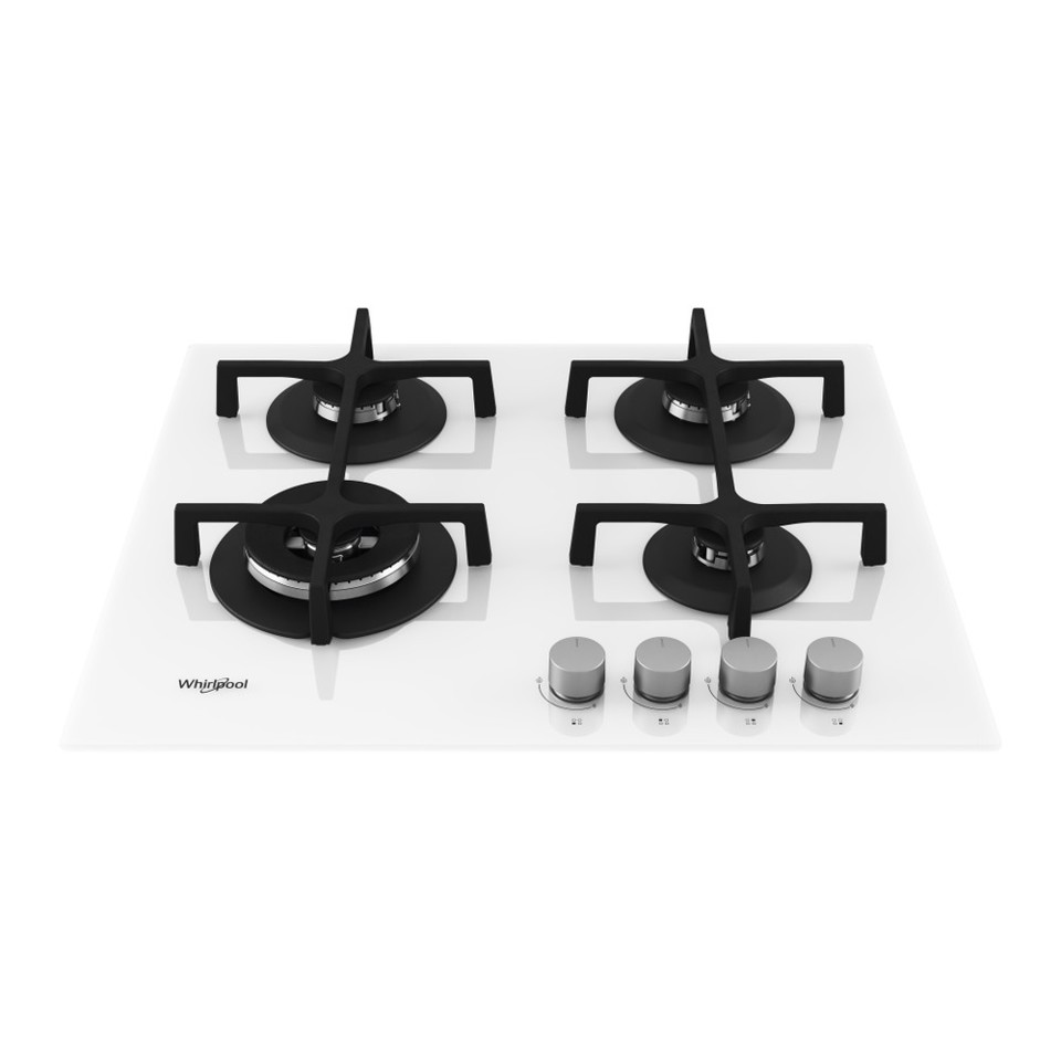 Whirlpool GOA 6423/WH Bianco Da incasso 60 cm Gas 4 Fornello(i)