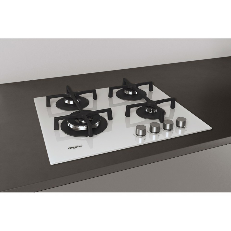 Whirlpool GOA 6423/WH Bianco Da incasso 60 cm Gas 4 Fornello(i)