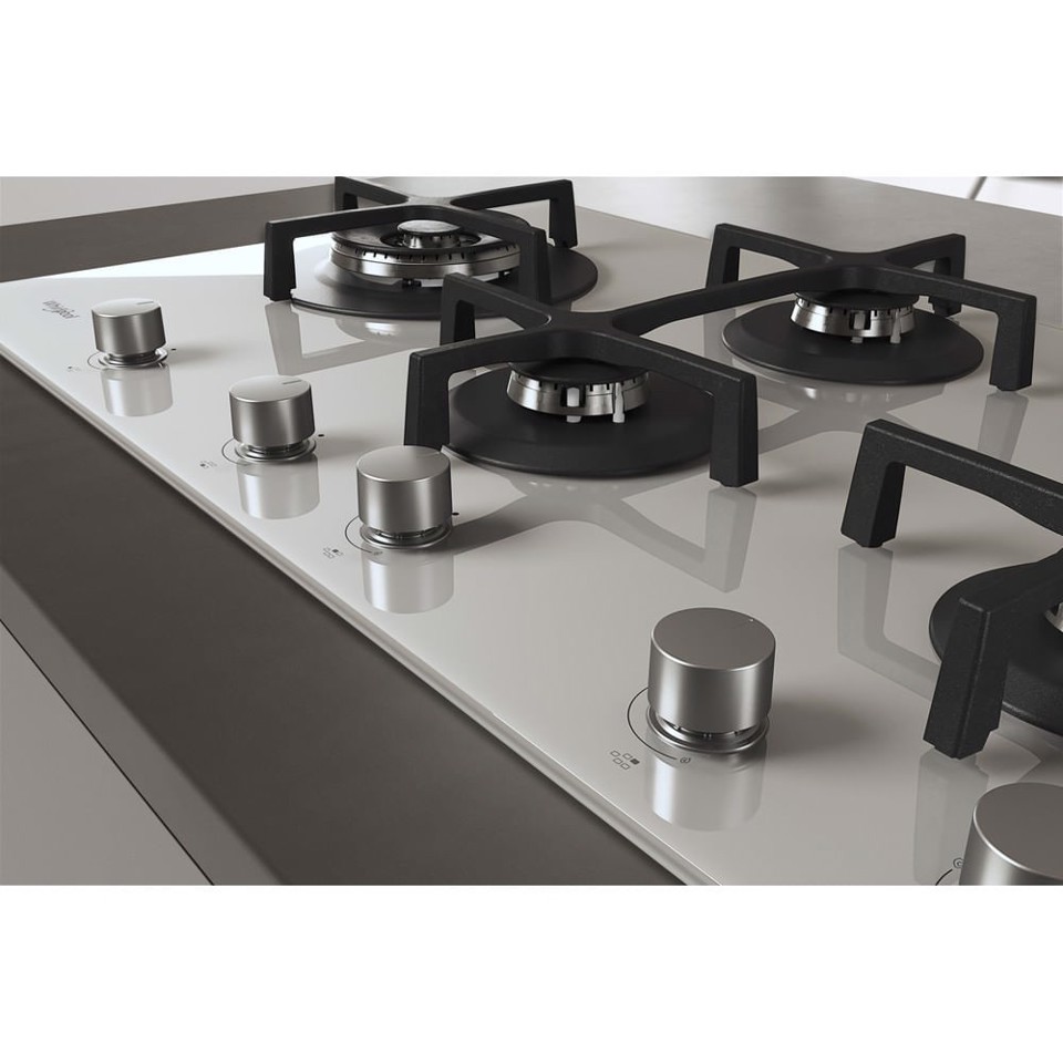 Whirlpool GOA 9523/WH Bianco Da incasso 90 cm Gas 5 Fornello(i)