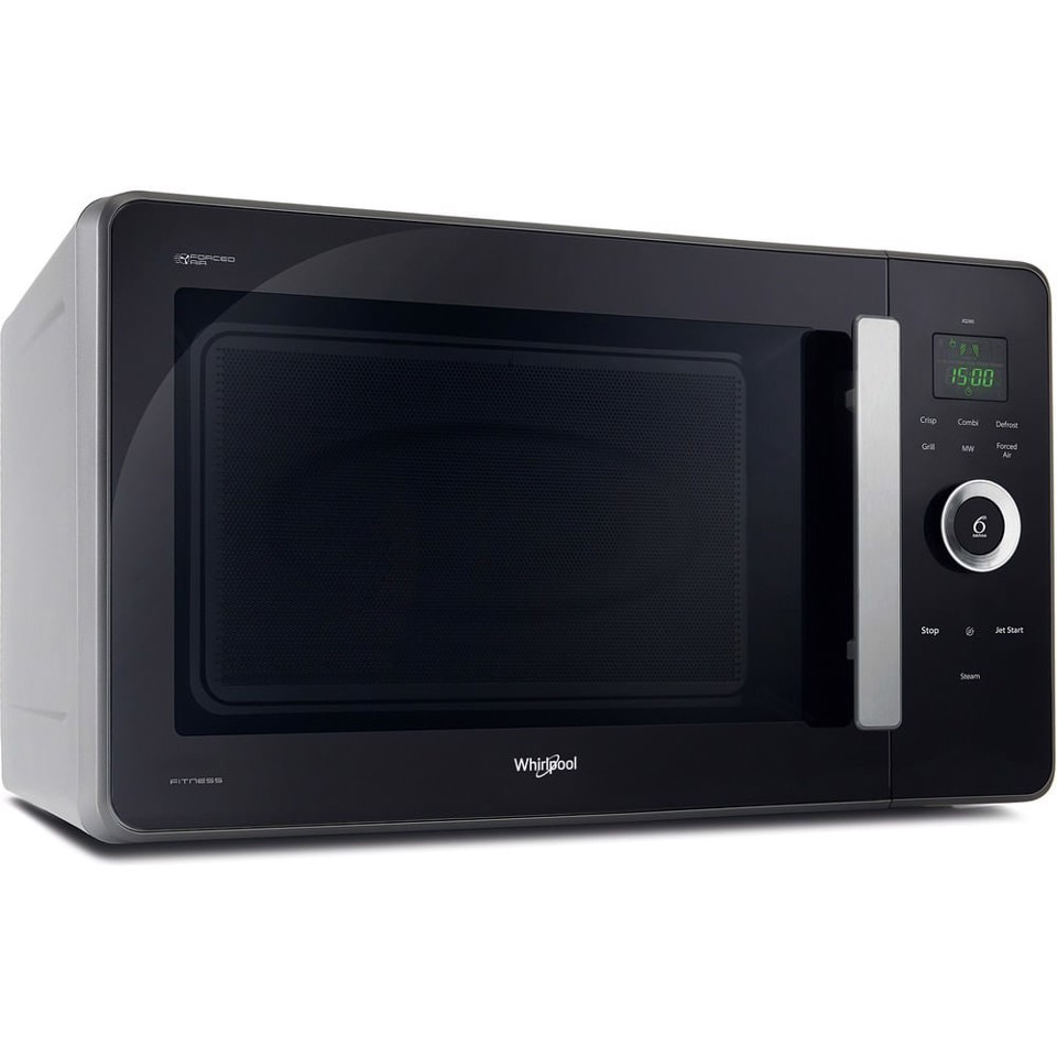 Whirlpool JQ 280 SL Superficie piana Microonde combinato 30 L 1000 W Argento