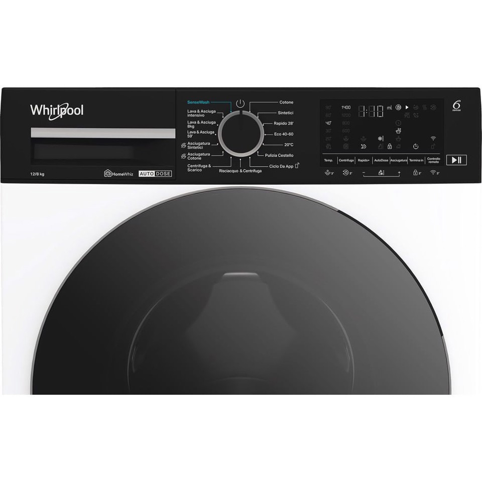 Whirlpool Lavasciuga a libera installazione - WPD 2836W ADS IT