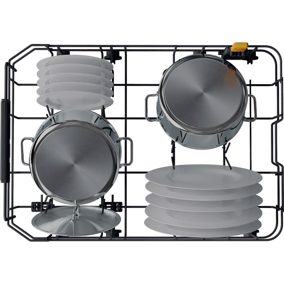 Whirlpool Lavastoviglie 45 cm, classe C, 11 coperti, terzo cesto fisso