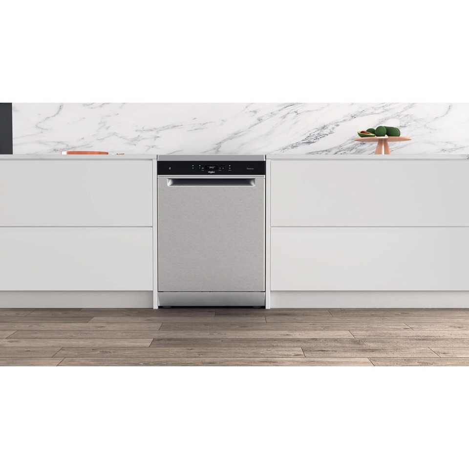 Whirlpool Lavastoviglie FS 60cm classe A, 14 coperti, terzo cesto flessibile, 6° senso, PowerCleanPro