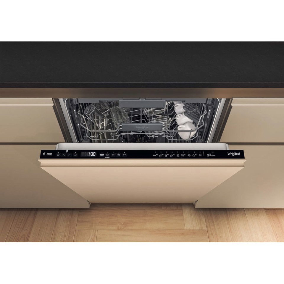 Whirlpool Lavastoviglie Maxispace BI 60 cm, classe A, 15 coperti, terzo cesto flessibile