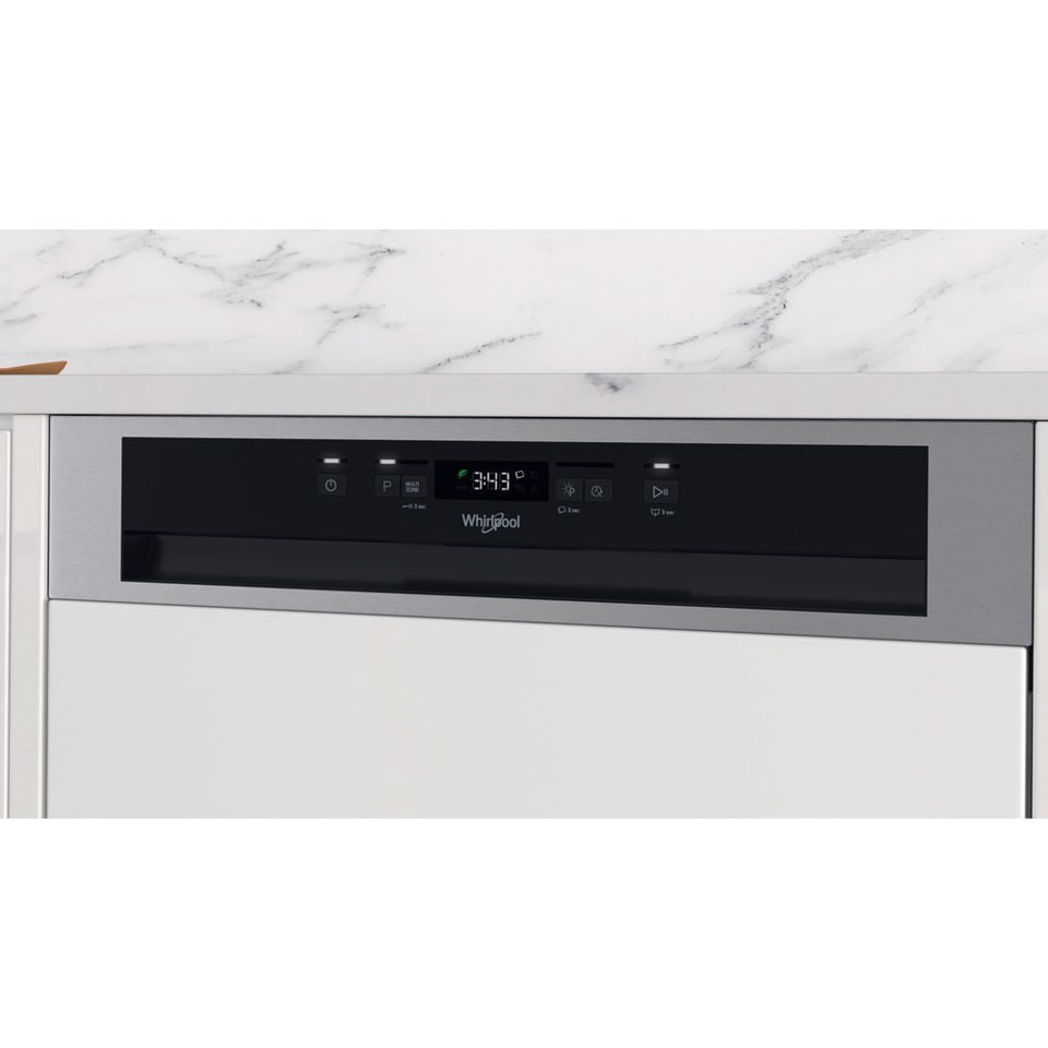 Whirlpool Lavastoviglie semi incasso - WB 6020 P X