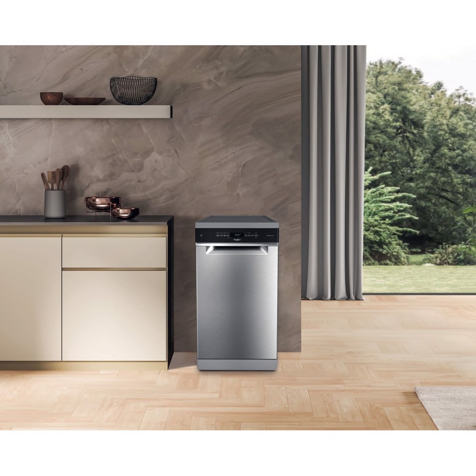 Whirlpool Lavastoviglie SLIM a libera installazione - WH6FB10BS7A0X