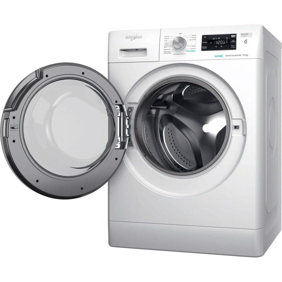 Whirlpool Lavatrice a libera installazione - FFB 1048 BSV IT Made in Italy