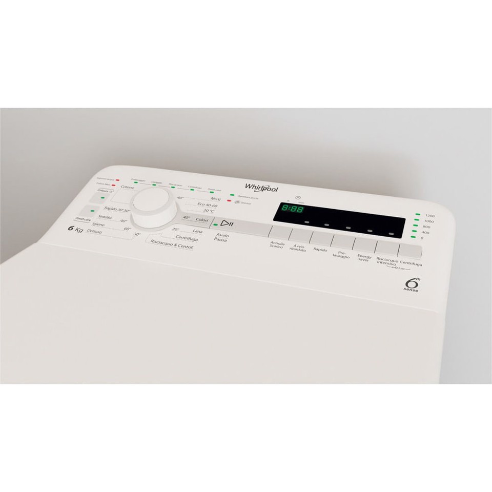 Whirlpool Lavatrice a libera installazione - TDLR 6240S IT