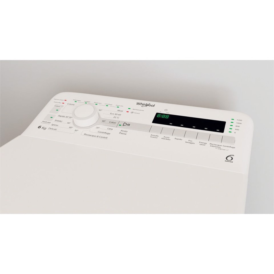 Whirlpool Lavatrice a libera installazione - TDLR 6240S IT