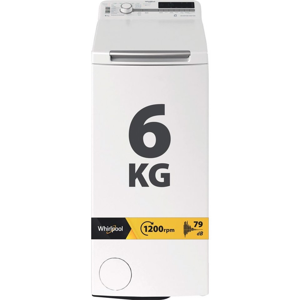 Whirlpool Lavatrice a libera installazione - TDLR P66 BS IT