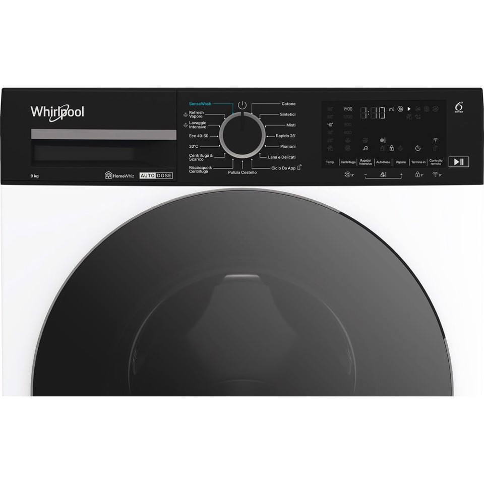 Whirlpool Lavatrice a libera installazione - WPM 911W ADS IT