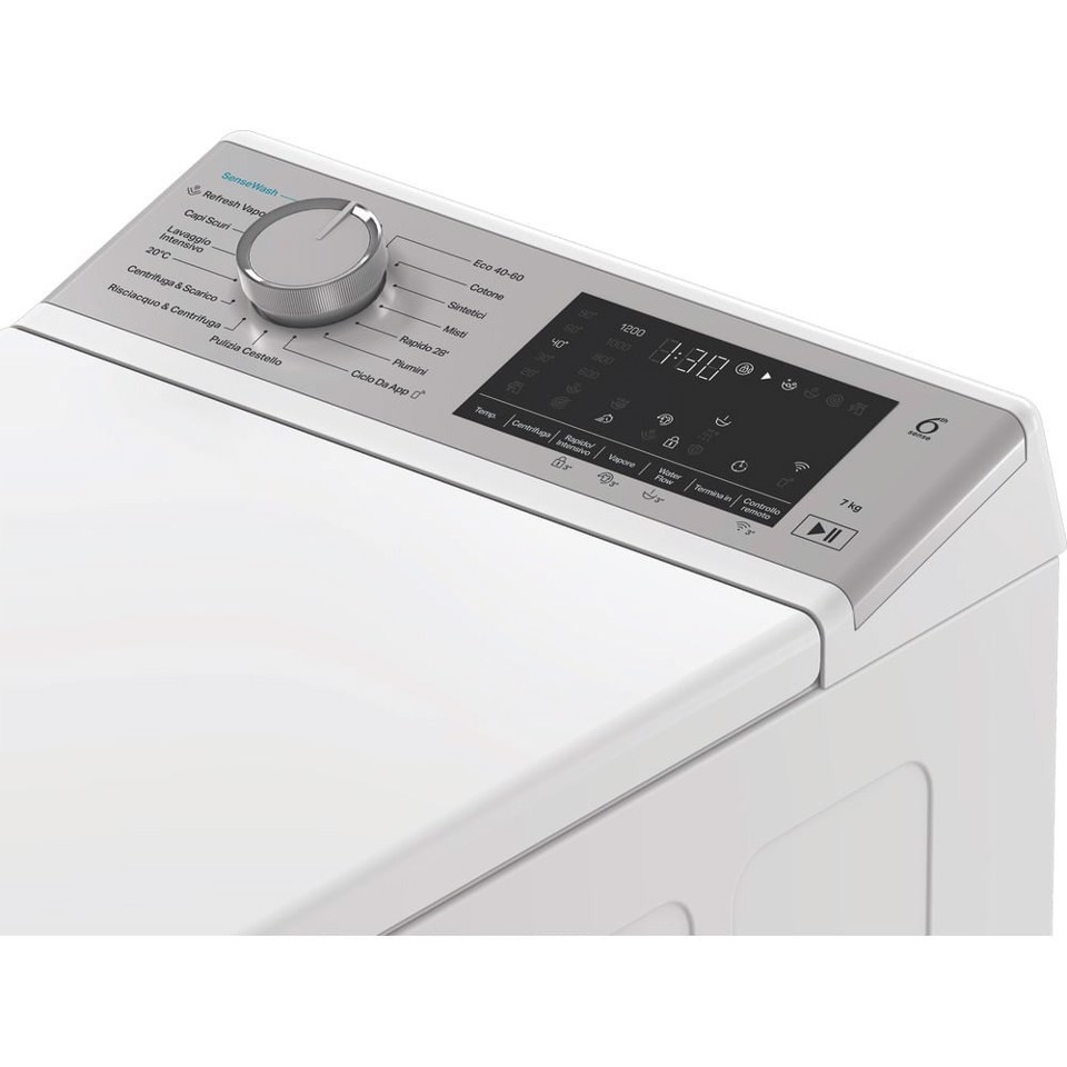 Whirlpool Lavatrice a libera installazione - WTLSENSE 76WQ IT