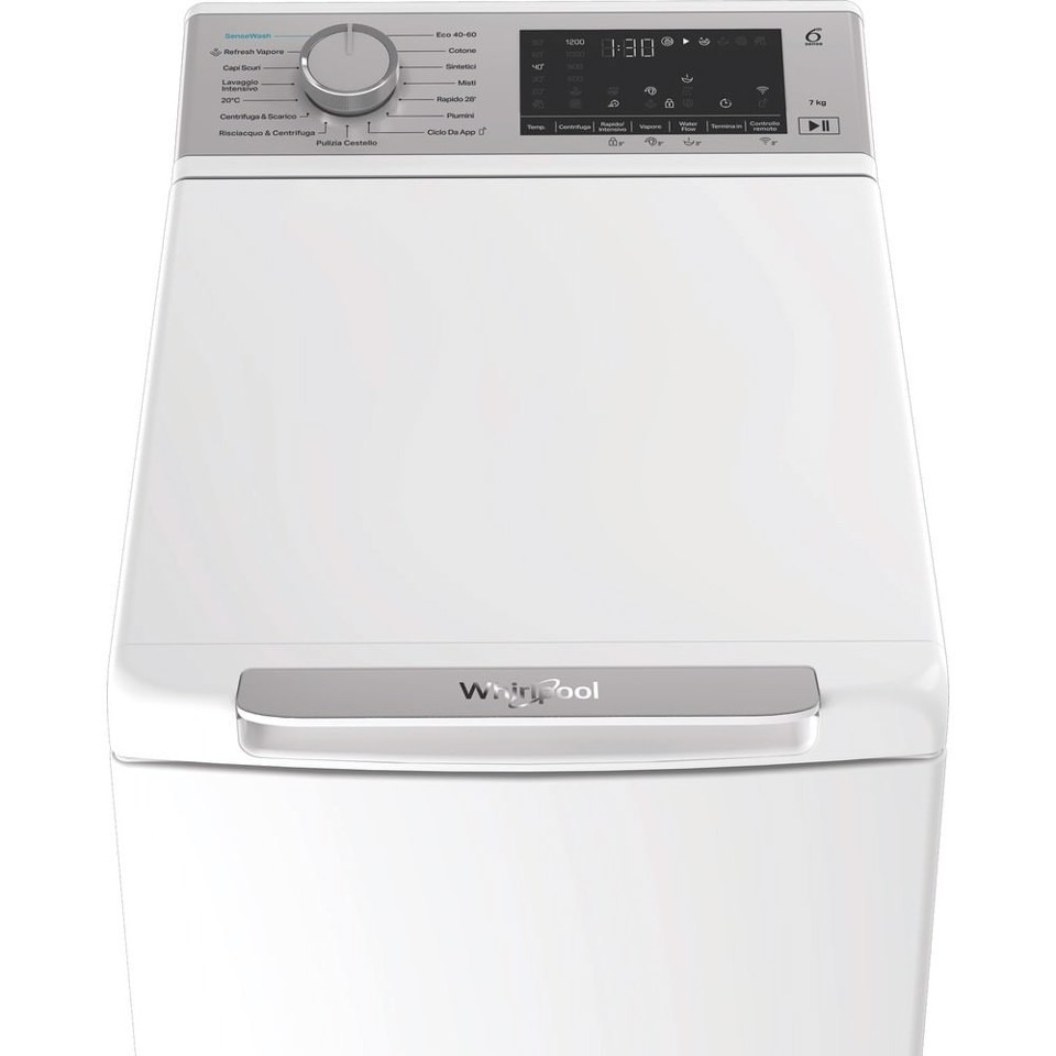 Whirlpool Lavatrice a libera installazione - WTLSENSE 76WQ IT
