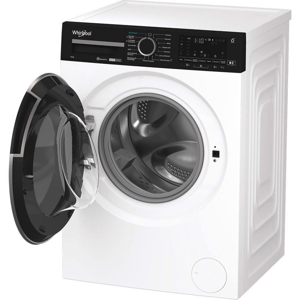 Whirlpool Lavatrice smart connessa con WiFi 10 kg - WPM 011W ADS IT
