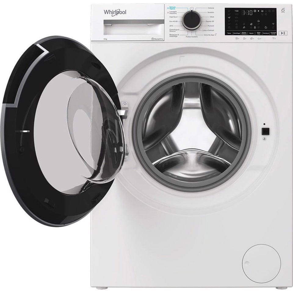 Whirlpool Lavatrice smart connessa con WiFi 9 kg - WAM 99WB IT