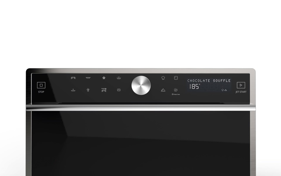 Whirlpool MWSC 9133 SX Superficie piana Microonde combinato 33 L 1000 W Nero, Acciaio inossidabile