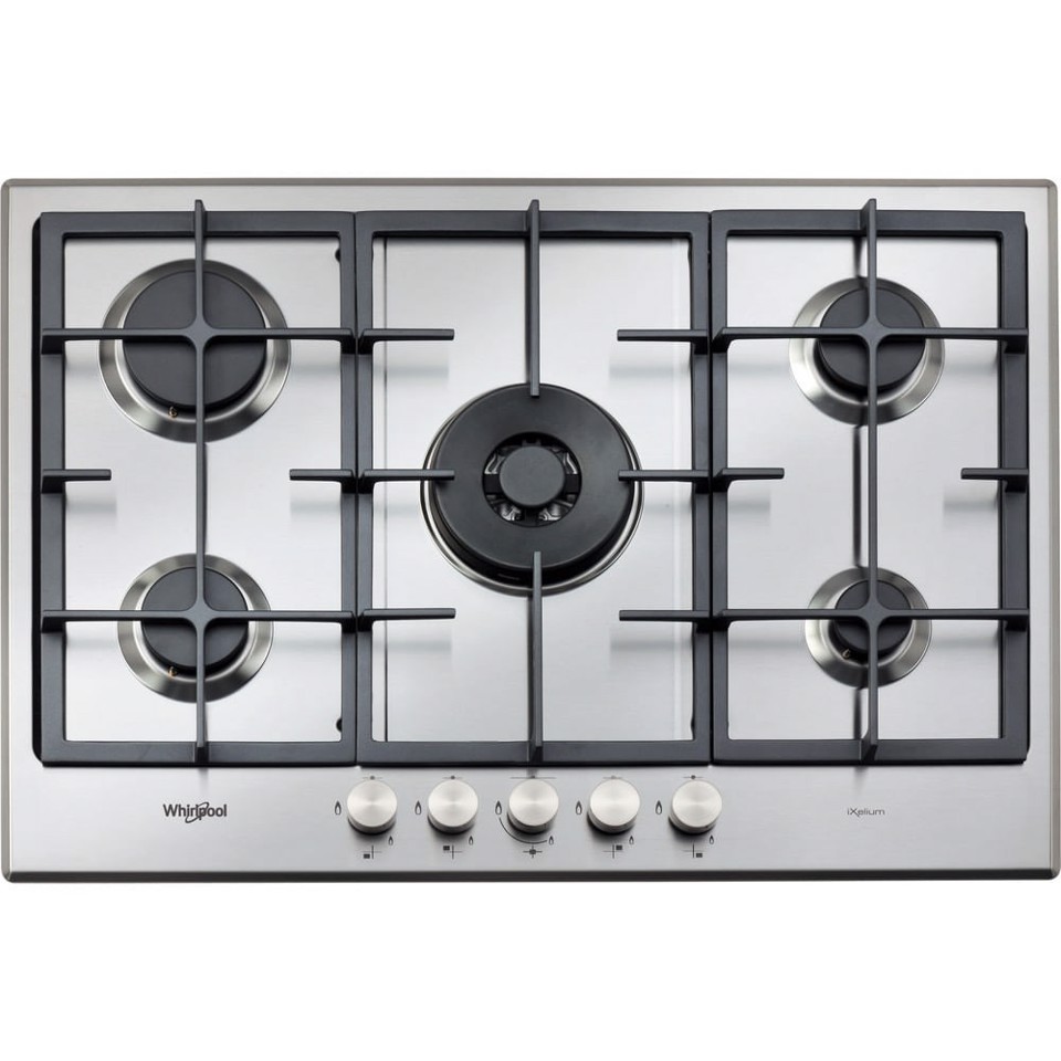 Whirlpool Piano cottura a gas - GMR 7522/IXL Made in Italy