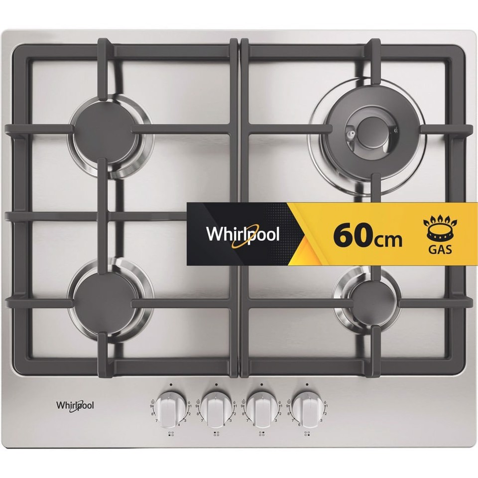 Whirlpool Piano cottura a gas - TGML 661 IX R