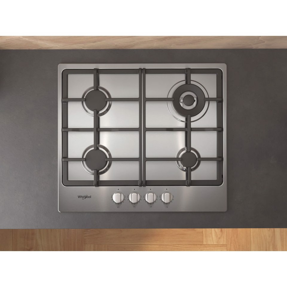 Whirlpool Piano cottura a gas - TGML 661 IX R