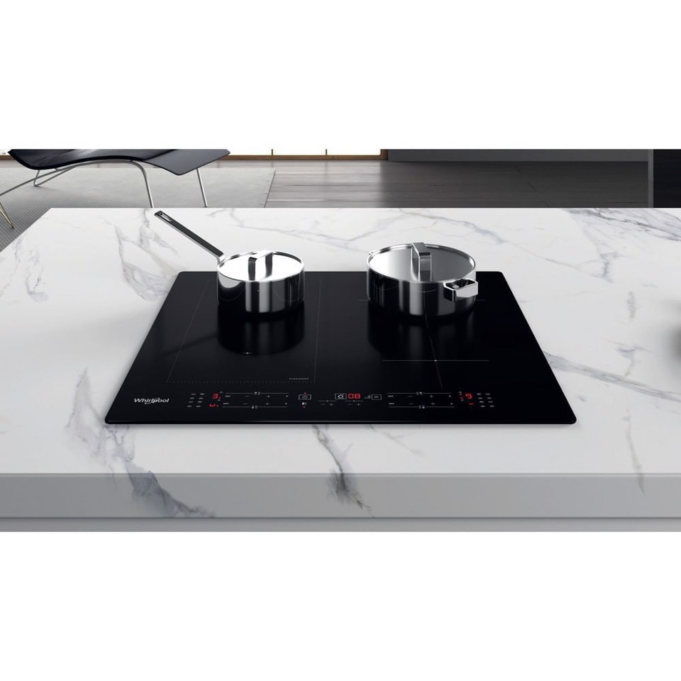 Whirlpool Piano Cottura a Induzione WL B8160 NE Made in Italy