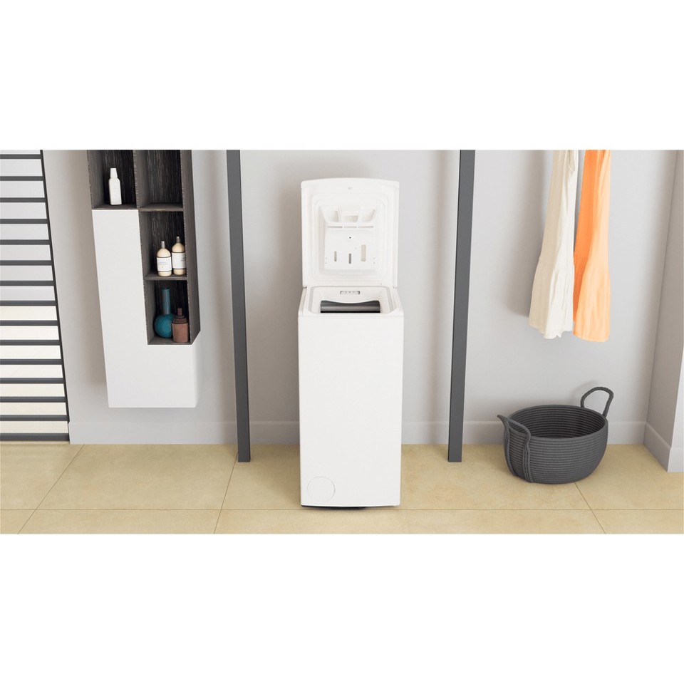 Whirlpool TDLR 7231BS IT lavatrice Caricamento dall'alto 7 kg 1151 Giri/min D Bianco