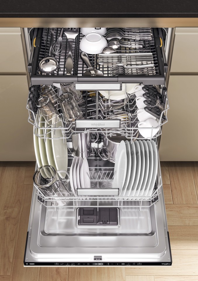 Whirlpool W7I HT58 T A scomparsa totale 15 coperti B