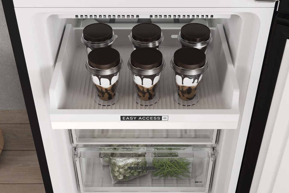 Whirlpool W7X 93T KS Libera installazione 367 L D Nero, Acciaio inossidabile