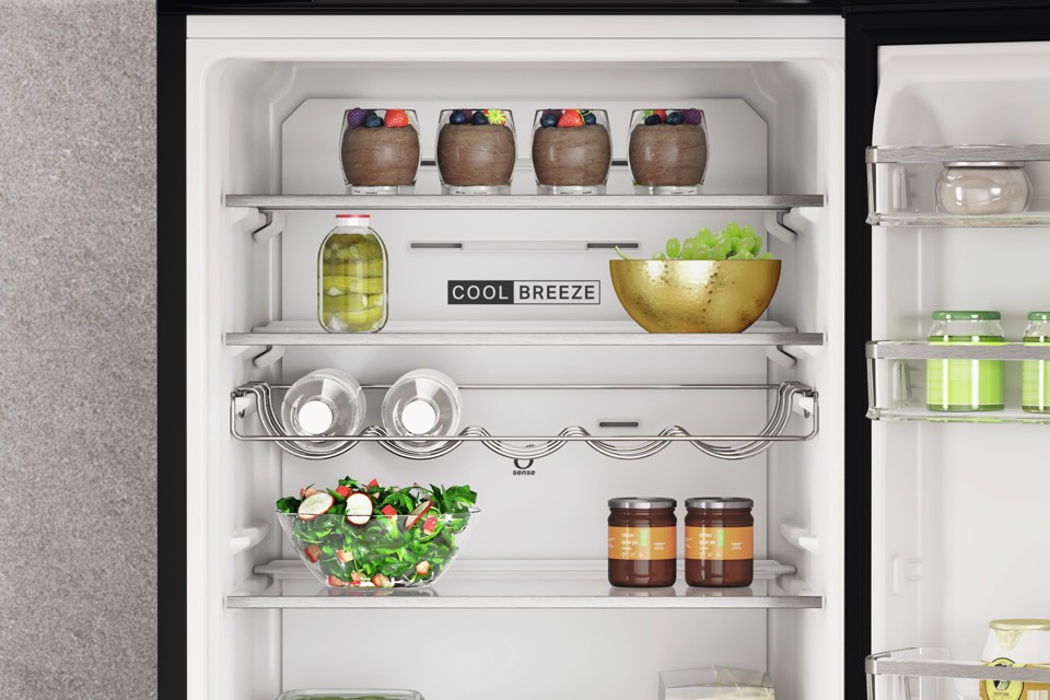 Whirlpool W7X 93T KS Libera installazione 367 L D Nero, Acciaio inossidabile