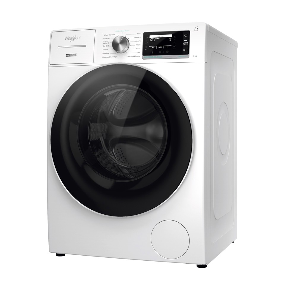 Whirlpool W8 99AD SILENCE IT lavatrice Caricamento frontale 8 kg 1400 Giri/min Bianco