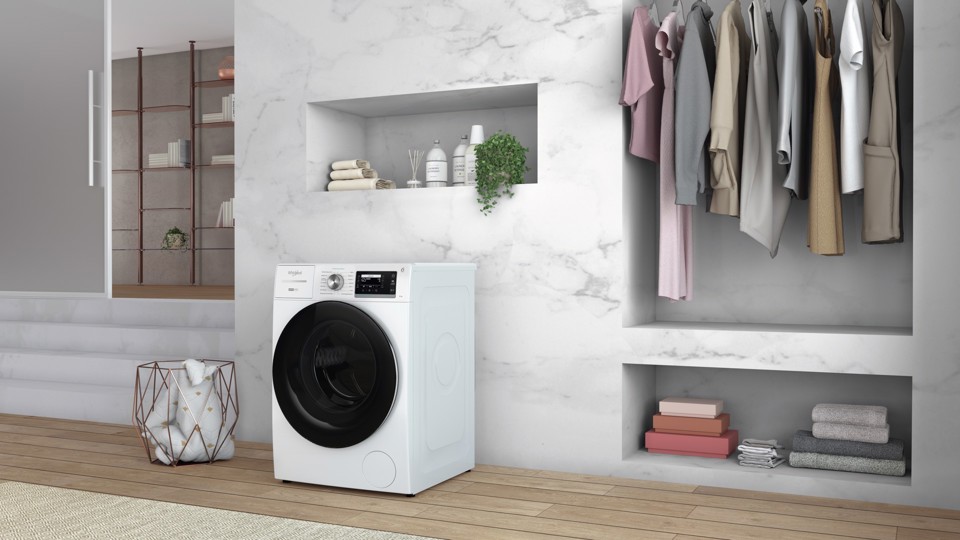 Whirlpool W8 99AD SILENCE IT lavatrice Caricamento frontale 8 kg 1400 Giri/min Bianco