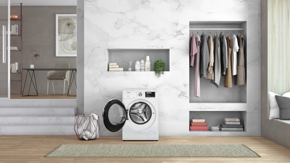 Whirlpool W8 99AD SILENCE IT lavatrice Caricamento frontale 8 kg 1400 Giri/min Bianco