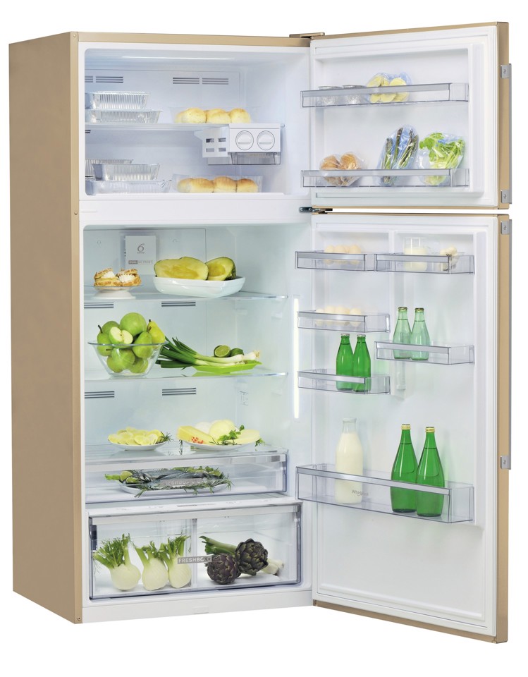 Whirlpool W84TE 73 M frigorifero colore Beige Libera installazione 587 L D 