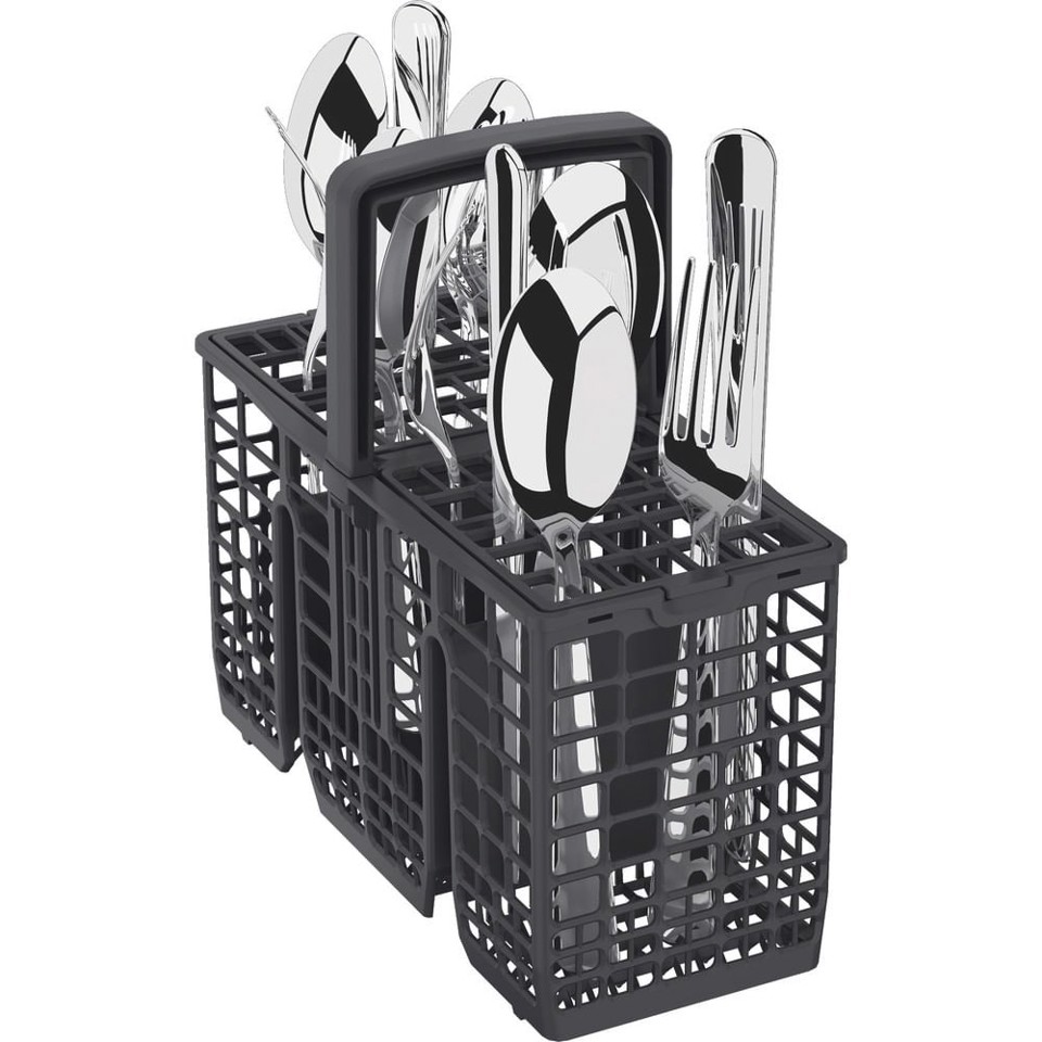 Whirlpool W8F HS61X, Lavastoviglie MaxiSpace 60cm, classe A, 15 coperti, 41dBA, Inox