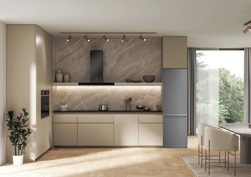 Whirlpool W9 951D OX Libera installazione 355 L B Acciaio inossidabile