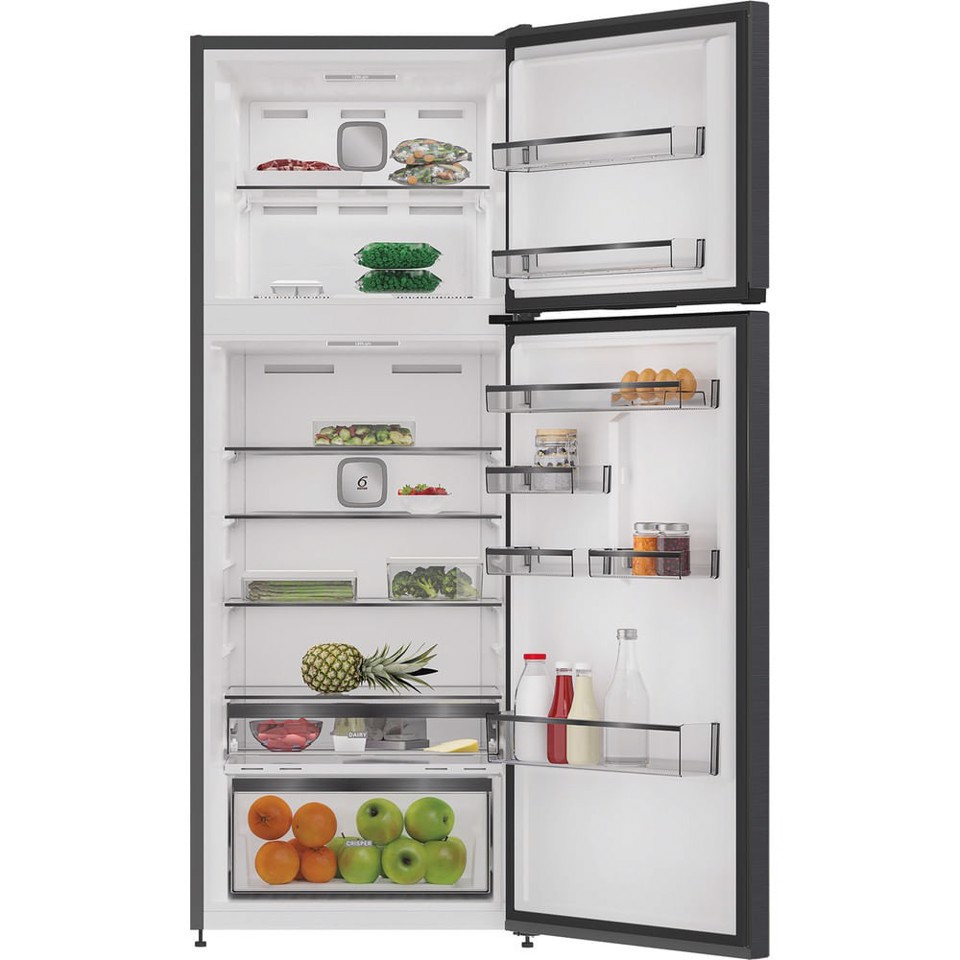 Whirlpool WHD2 6473 X5E Frigorifero doppia porta, Dual No Frost, Capacità 477 L, Classe D , Dark Gray, Display esterno, 2 cassetti