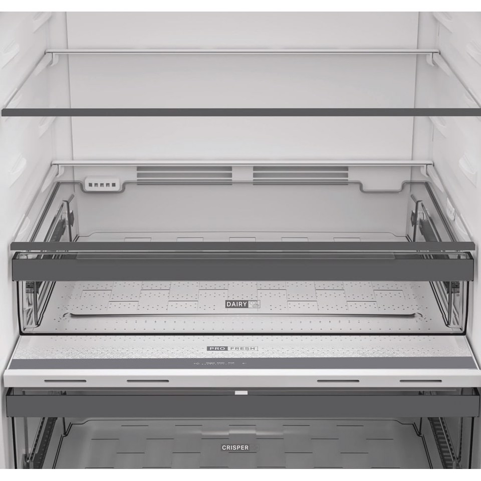 Whirlpool WHD2 6473 X5E Frigorifero doppia porta, Dual No Frost, Capacità 477 L, Classe D , Dark Gray, Display esterno, 2 cassetti