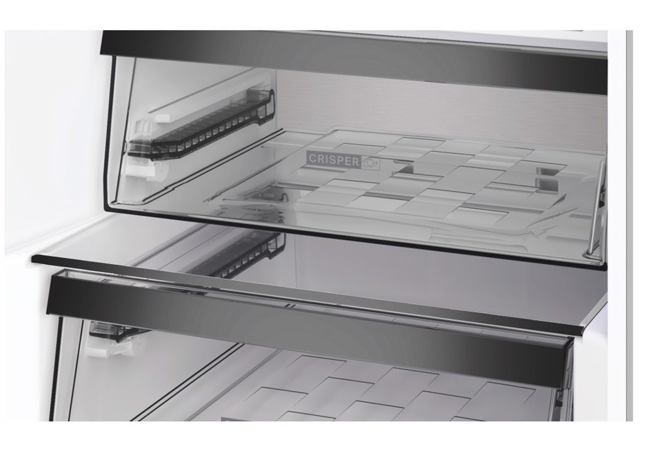 Whirlpool WHK 25404 XP8E Libera installazione 355 L Titanio, Acciaio inox
