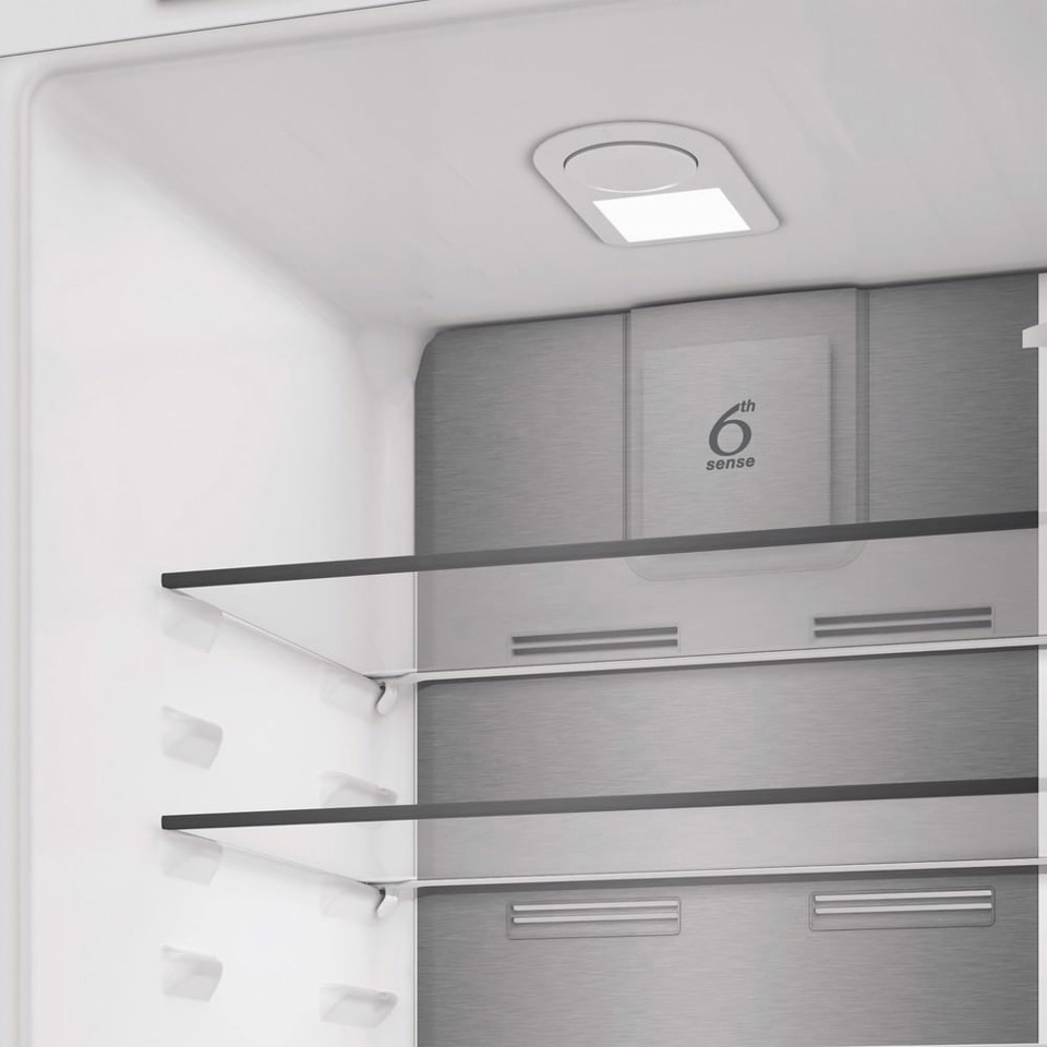 Whirlpool WHKN 3253 B4E Frigorifero combinato a incasso, Total No Frost ventilato, 55 cm, Classe E, Bianco, 38 db, h 178cm