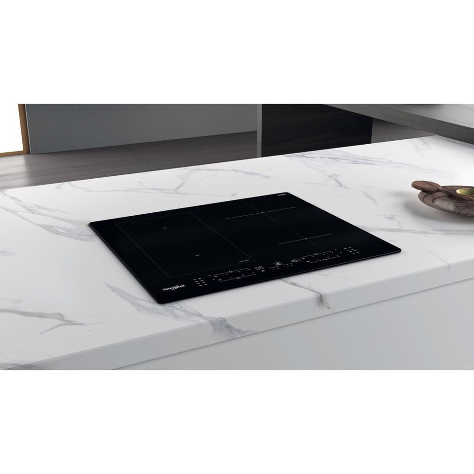 Whirlpool WL B8160 NE Nero Da incasso 59 cm Piano cottura a induzione 4 Fornello(i)