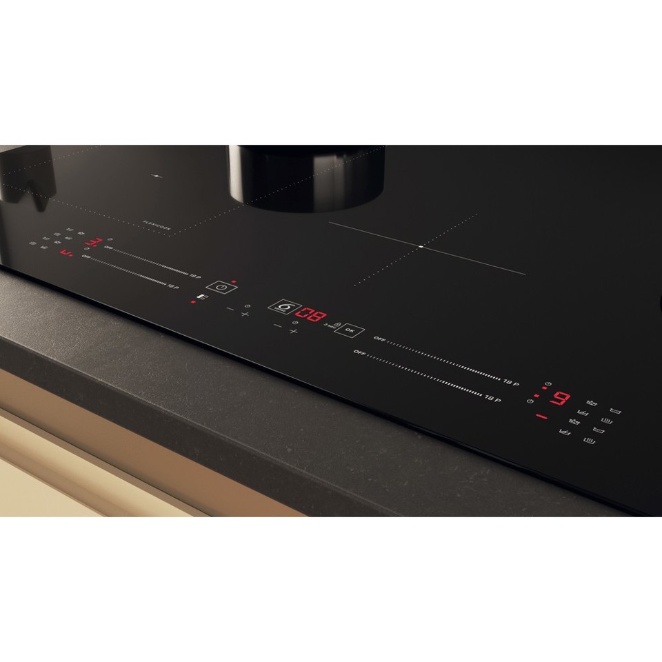 Whirlpool WL S2177 CPNE Nero Da incasso 77 cm Piano cottura a induzione 4 Fornello(i)