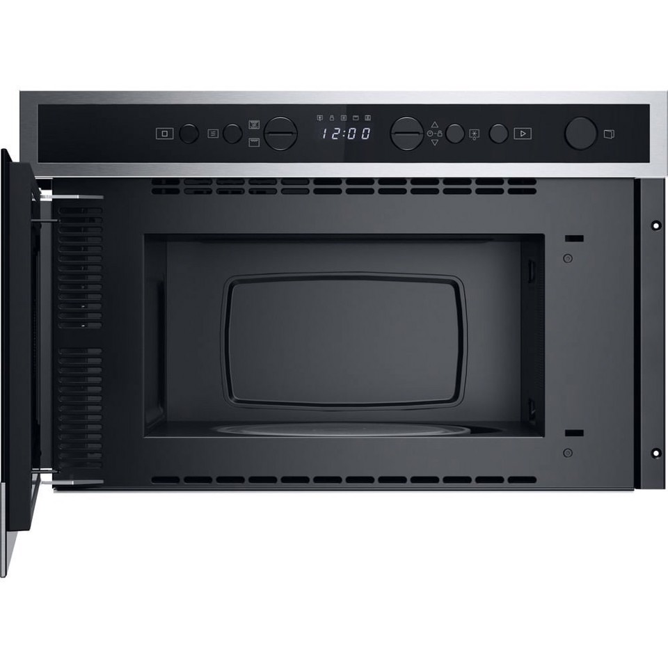 Whirlpool WMN4I4BX Microonde con grill, inox, Display digitale, Crisp, Jet defrost 22 Lt