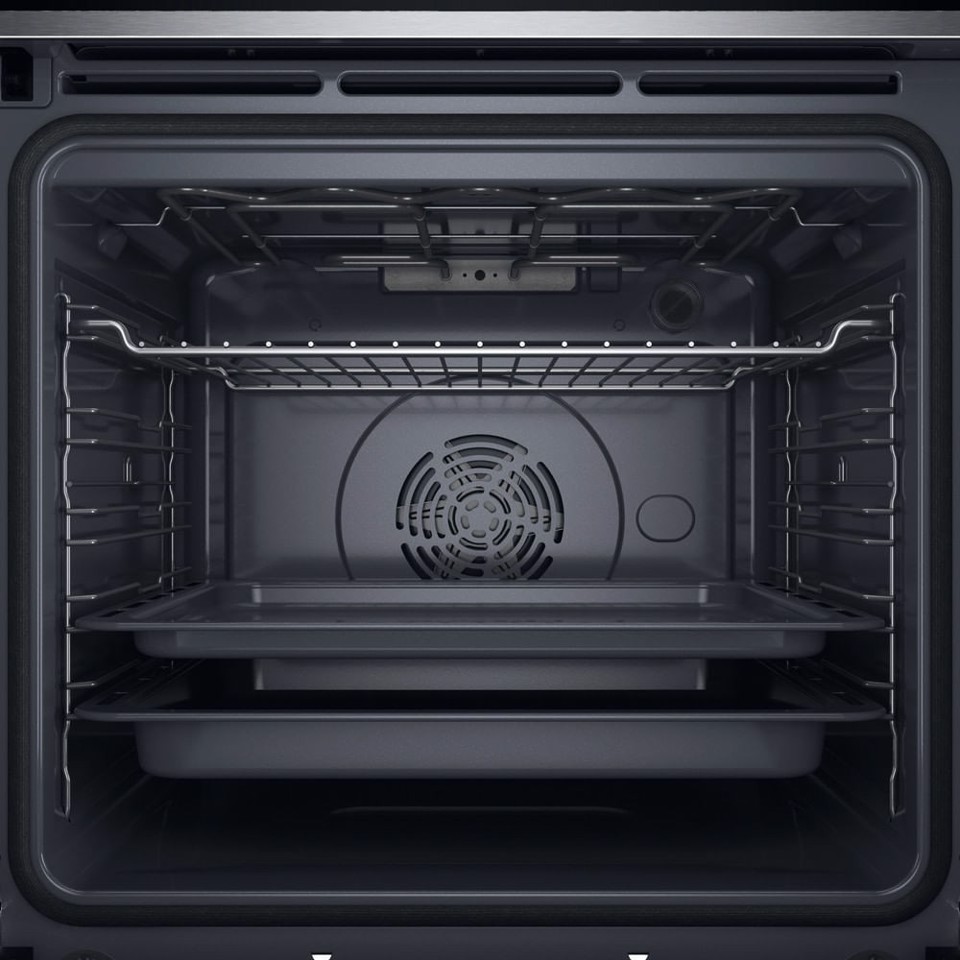 Whirlpool WOI4IS8PM0SXA Forno multifunzione Inox 17 funzioni Pizza310° Cook4 Steam+ classe A+ 73Lt, Pirolisi + Idrolisi Made in Italy