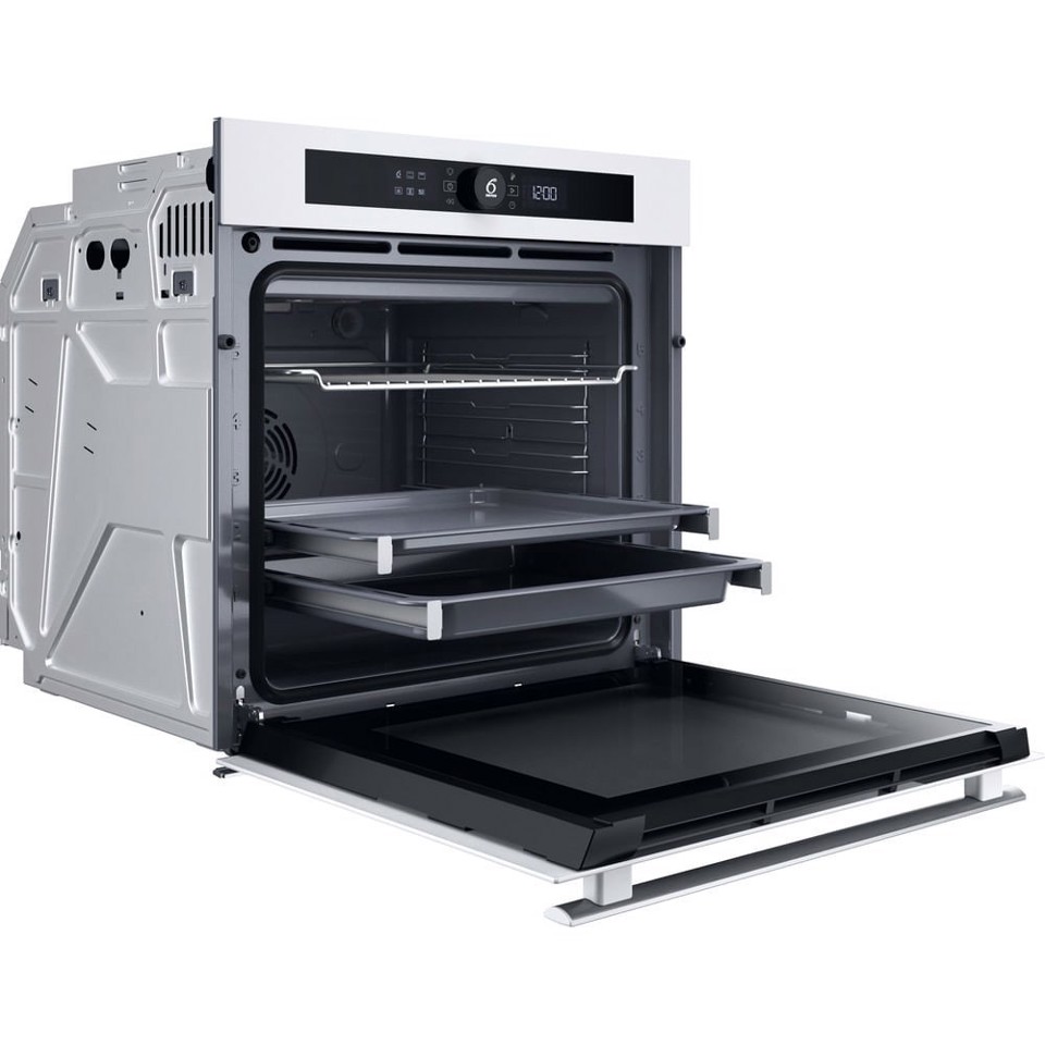 Whirlpool WOI4S8HM2SWA Forno multifunzione Bianco 17 funzioni Pizza310° Cook4 Steam+ classe A+ 73Lt, Idrolisi