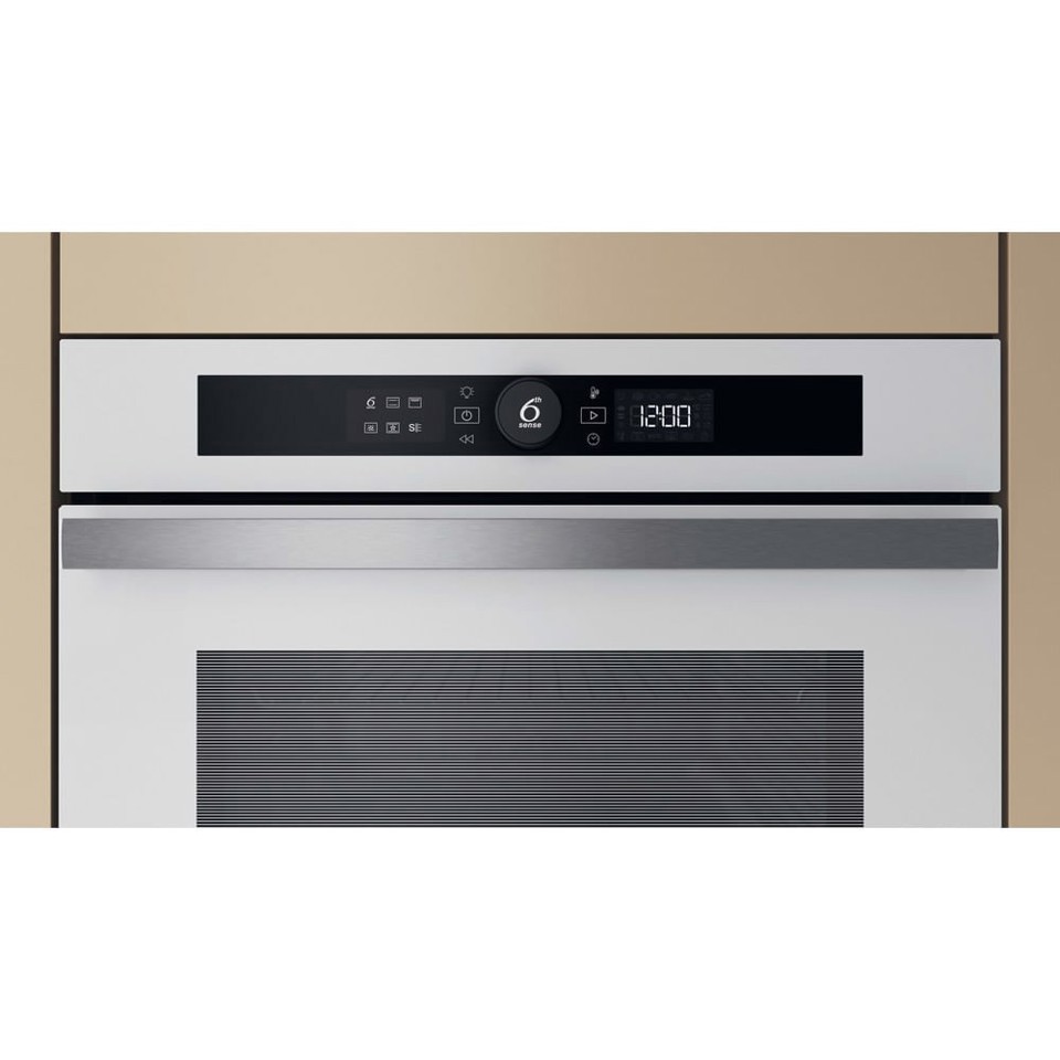 Whirlpool WOI4S8HM2SWA Forno multifunzione Bianco 17 funzioni Pizza310° Cook4 Steam+ classe A+ 73Lt, Idrolisi