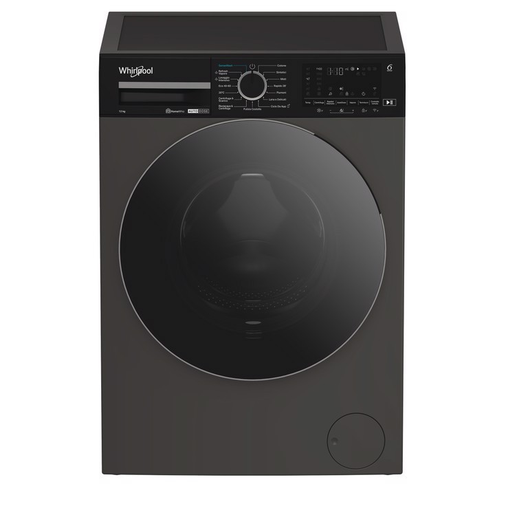 Whirlpool WPM 210G ADS IT lavatrice Caricamento frontale 12 kg 1300 Giri/min Grigio