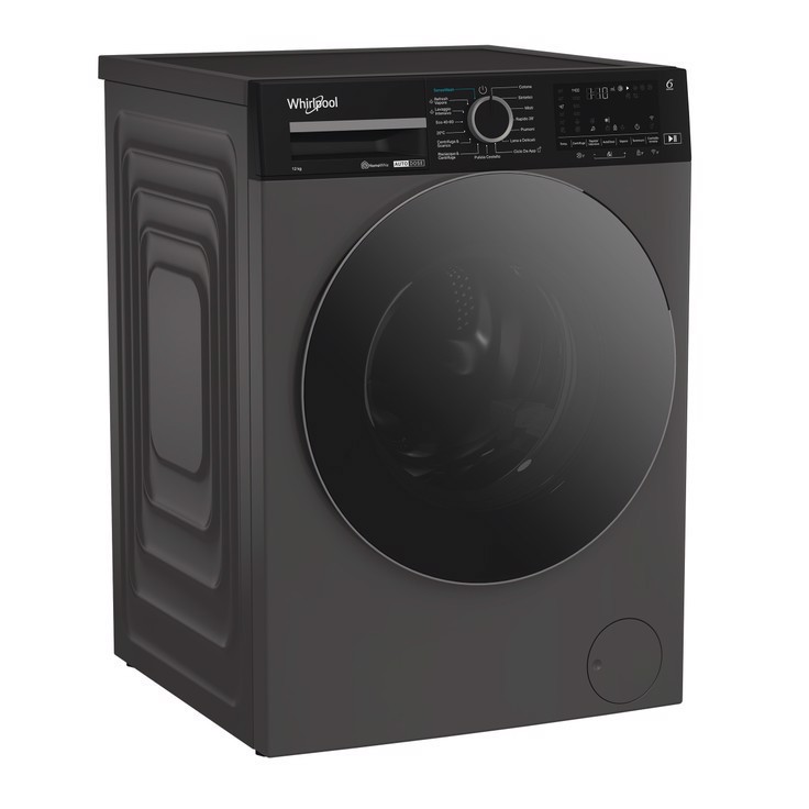 Whirlpool WPM 210G ADS IT lavatrice Caricamento frontale 12 kg 1300 Giri/min Grigio