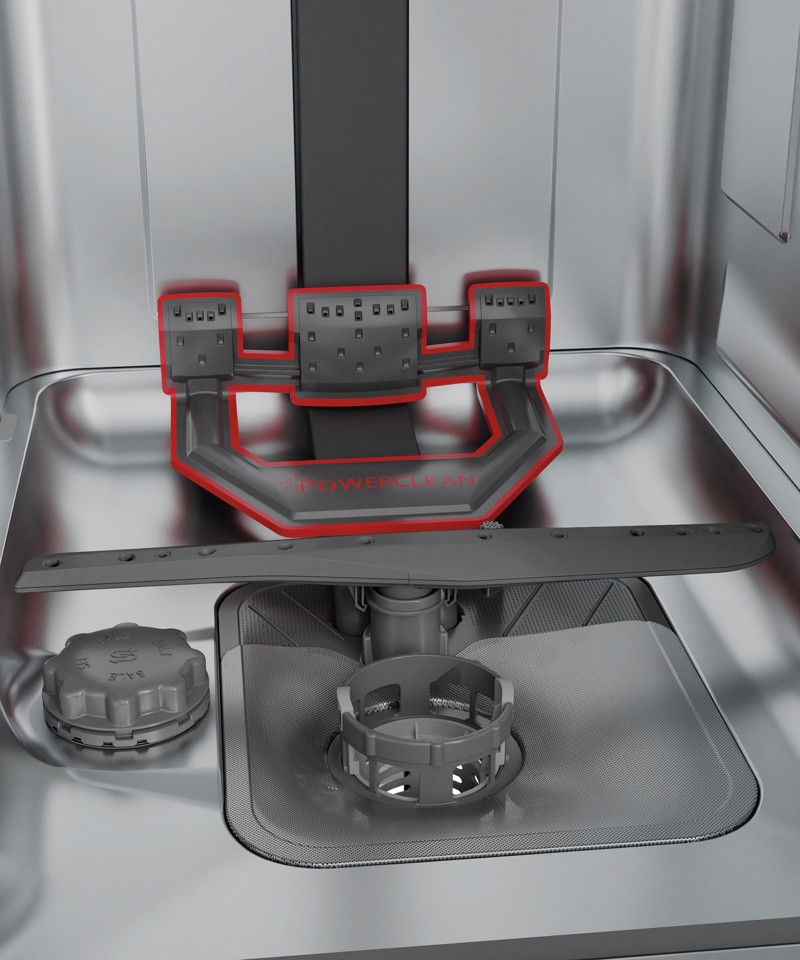 Whirlpool WSIO 3T223 PCE X A scomparsa totale 10 coperti E