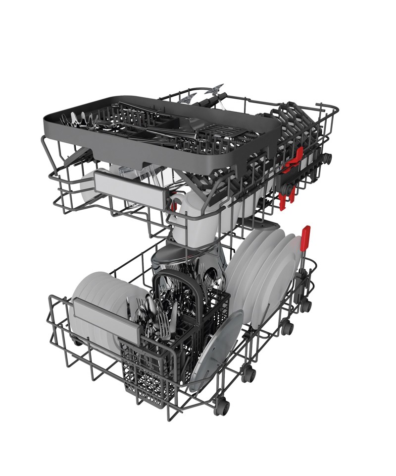 Whirlpool WSIO 3T223 PCE X A scomparsa totale 10 coperti E